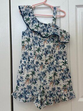 Janie and Jack Romper - Size 7